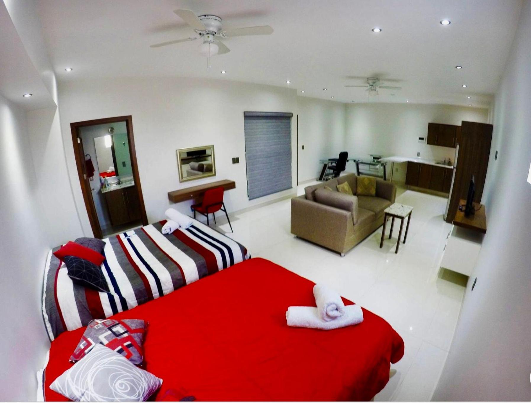 En El Centro 3 Hermoso Loft Familiar Ac Wifi 300 Mbps Ακουασκαλιέντες Εξωτερικό φωτογραφία